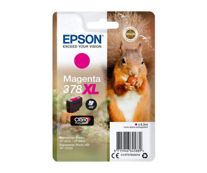 Tusz EPSON 378XLM Magenta do XP15000 C13T37934010